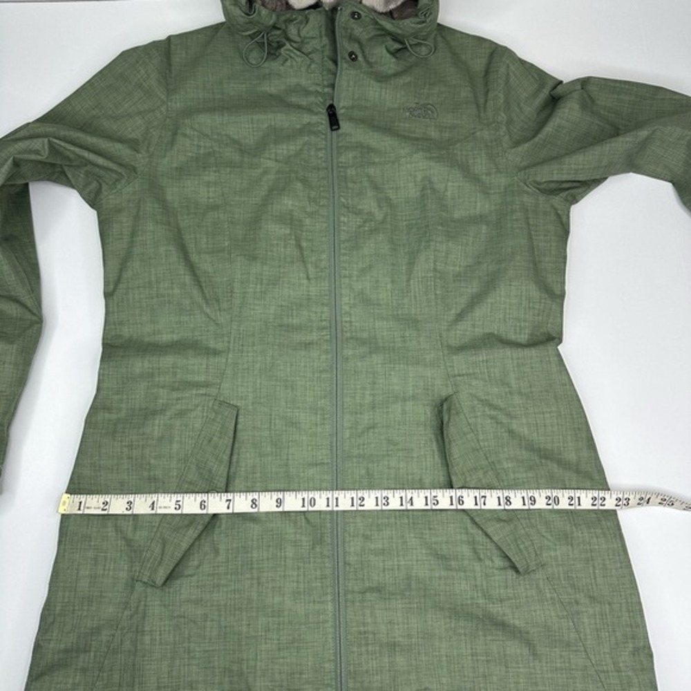 The North Face Women's Parka Jacket Green Hooded Insulated Size Large - Picture 13 of 16